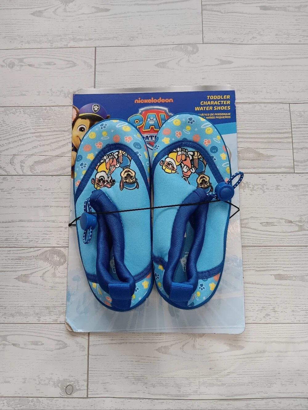 NWT Paw Patrol Toddler Character Water Shoes Blue Size 7/8